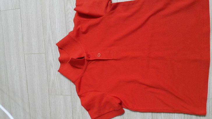 빨간 여름티셔츠