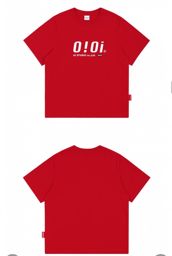 [5252 by oioi] 2020 T-shirt red