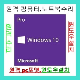 윈도우10 pro/home (4in1~6in1패키지상품) 설치usb^^ (2번 패키지)