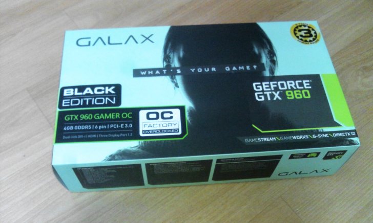 지포스 GTX 960 GAMER OC (4G) 블랙에디션 직거래 구의역