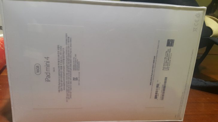 아이패드 mini4 16GB 골드 미개봉 새상품