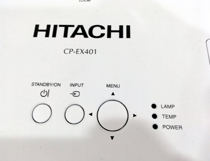 중고빔프로젝터 소형 히타치 CP-EX401
